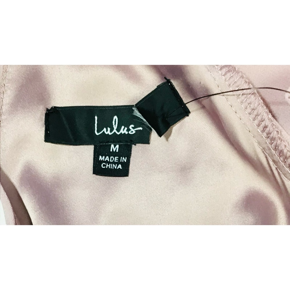 Lulu’s M Mauve Purple Vneck Split Flutter Sleeve … - image 3